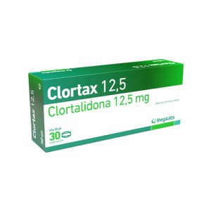 CLORTAX 12,5 MG CAJA X 30 TAB (CLORTALIDONA) (CLORTALIDONA)