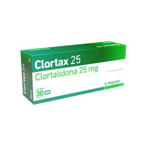 CLORTAX 25 MG CAJA X 30 TAB (CLORTALIDONA) (CLORTALIDONA)