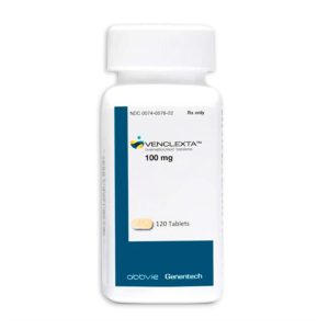 VENCLEXTA 100MG CJA BOTELLA X 120 TAB BOT X 120 TAB (VENETOCLAX)