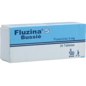 FLUZINA 5 MG CAJA X 20 TAB (FLUNARIZINA)
