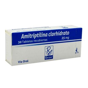 AMITRIPTILINA 25 MG CAJA X 30 TAB (AMITRIPTILINA)