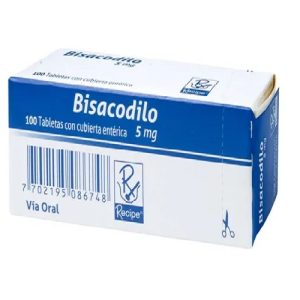 BISACODILO 5 MG CAJA X 100 TAB (BISACODILO)