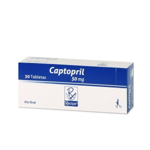 CAPTOPRIL 50 MG CAJA X 30 TAB (CAPTOPRIL)
