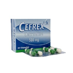 CEFREX 500 MG CAJA X 24 TAB (CEFRADINA)