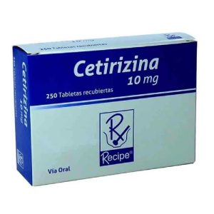 CETIRIZINA 10 MG CAJA X 250 TAB (CETIRIZINA)