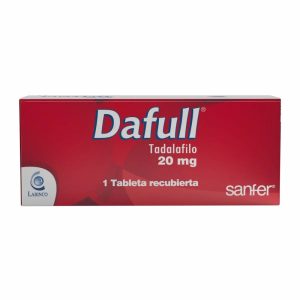 DAFULL TAB 20 MG CAJA X 1 TAB (TADALAFILO)