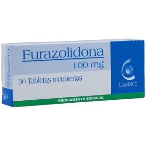 FURAZOLIDONA 100 MG CAJA X 30 TAB (FURAZOLIDONA)