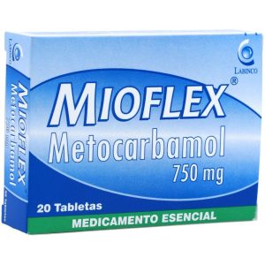 MIOFLEX 750 MG CAJA X 20 TAB (METOCARBAMOL)