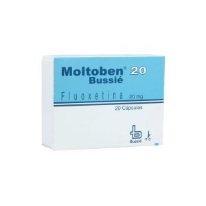 MOLTOBEN 20 MG CAJA X 20 CAP (FLUOXETINA)