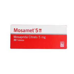 MOSAMET 5 MG CAJA X 30 TAB (MOSAPRIDA)