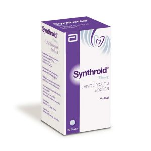 SYNTHROID 75 mcg CJA X 90 TAB (LEVOTIROXINA)