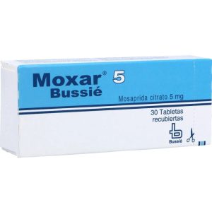 MOXAR 5 MG CAJA X 30 TAB (MOSAPRIDA)