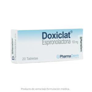 DOXICLAT CJA X 20 TABLETAS CJA X 20 TAB (ESPIRONOLACTONA)