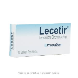 LECETIR CJA X 20 TAB CJA X 20 TAB (LEVOCETIRIZINA)