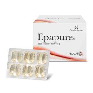 EPAPURE CAJA X 60 CAP (ICOSAPENTANOATO)