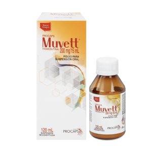 MUVETT SUSPENSION FRASCO X 120 ML (TRIMEBUTINA)