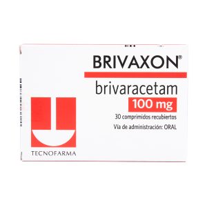 BRIVAXON 100MG CAJA X 30 COMPRIMIDOS CJA X 30 COMP (BRIVARACETAM) (BRIVARACETAM)