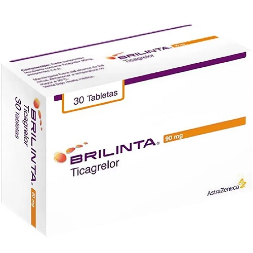 BRILINTA 90 MG CJA X 30 COMP CAJA X 30 COMP (TICAGRELOR)