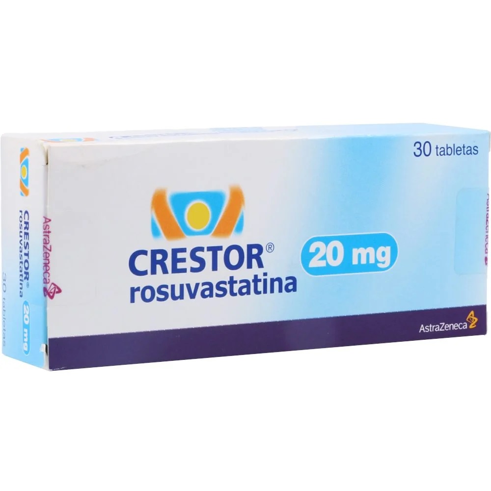 CRESTOR 20 MG CJA X 30 TAB CAJA X 30 TAB (ROSUVASTATINA)