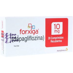 FORXIGA 10 MG CJA X 28 COMP CAJA X 28 COMP (DAPAGLIFLOZINA)