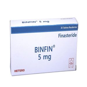 BINFIN 5MG CJA X 30 TABLETAS CJA X 30 TAB (FINASTERIDA)