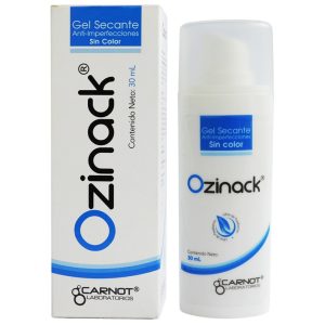 OZINACK GEL SECANTE SIN COLOR DISPENSADOR X 30 ML