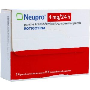 NEUPRO 4 MG/ 24H X 14 PARCHES (ROTIGOTINA)