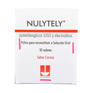 NULYTELY 105/280 CER X 10 SOB (POLIETILENGLICOL 3350+ELECTROLITOS)