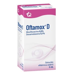 OFTAMOX D FRASCO X 5 ML (DEXAMETASONA+MOXIFLOXACINO)