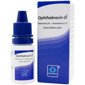 OPHTHABRACIN D FRASCO X 5 ML (DEXAMETASONA+TOBRAMICINA)