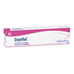 OXYOFTAL 5 PORC UNG TUBO X 10 GR (OXITETRACICLINA+POLIMIXINA B)