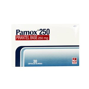 PAMOX 250 MG CAJA X 30 CAP (PIRANTEL PAMOATO)