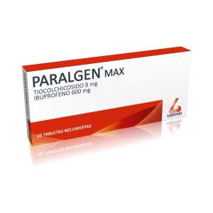 PARALGEN MAX CJA X 10 TAB (IBUPROFENO+TIOCOLCHICOSIDO) (IBUPROFENO+TIOCOLCHICOSIDO)