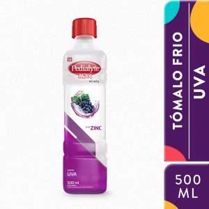 PEDIALYTE MAX ZINC 60MEQ UVA X 500 ML (SALES REHIDRATACION ORAL+ZINC)