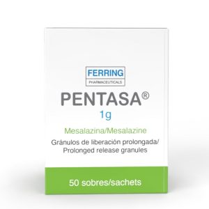 PENTASA 1G GRANULOS LIB. PROL X 50 SOB (MESALAZINA)