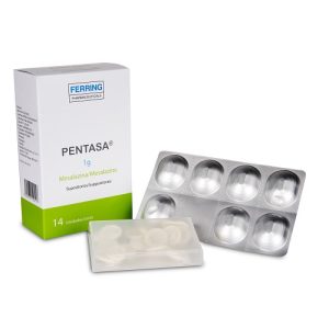 PENTASA 1G SUPOSITORIO X 14 (MESALAZINA)