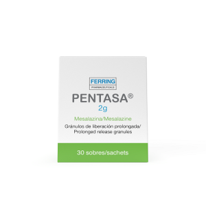PENTASA 2 G GRAN DE LIB. PROL. X 30 SOB (MESALAZINA)
