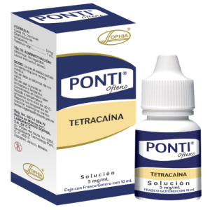 PONTI OFTENO FRASCO X 10 ML (TETRACAINA CLORHIDRATO)