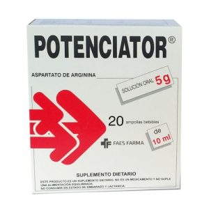 POTENCIATOR 5G SOLUCION ORAL X 20 AMP BEBIBL (AMINOACIDOS)