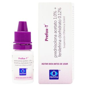 PREFOX T FRASCO X 5 ML (FENILEFRINA+PREDNISOLONA)