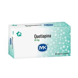 QUETIAPINA MK 25 MG TAB CAJX30TAB (QUETIAPINA)