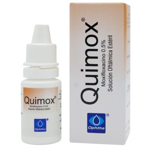 QUIMOX FRASCO X 5 ML (MOXIFLOXACINO)