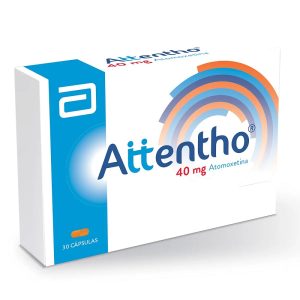 ATTENTHO 40 MG CAJA X 30 CAP (ATOMOXETINA)