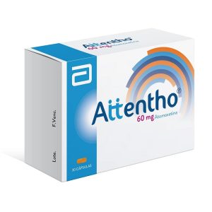 ATTENTHO 60 MG CAJA X 30 CAP (ATOMOXETINA)