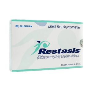 RESTASIS CAJA X 30 VIALES (CICLOSPORINA)