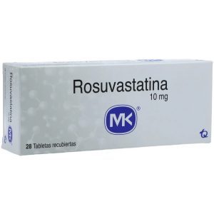 ROSUVASTATINA MK 10 MG 28 TAB (ROSUVASTATINA)