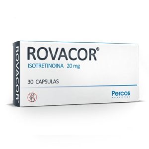 DM ROVACOR 20 MG CAJA X 30 CAP (ISOTRETINOINA)