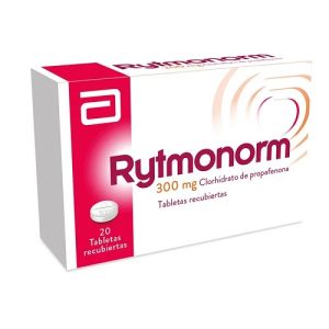 RYTMONORM 300 MG TBS X 20 TB (PROPAFENONA)