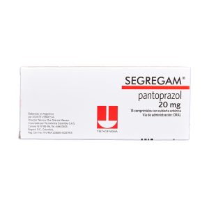 SEGREGAM 20 MG X 14 COMP (PANTOPRAZOL) (PANTOPRAZOL)