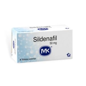 SILDENAFIL MK X50MG TABLETAS X4TAB (SILDENAFILO)